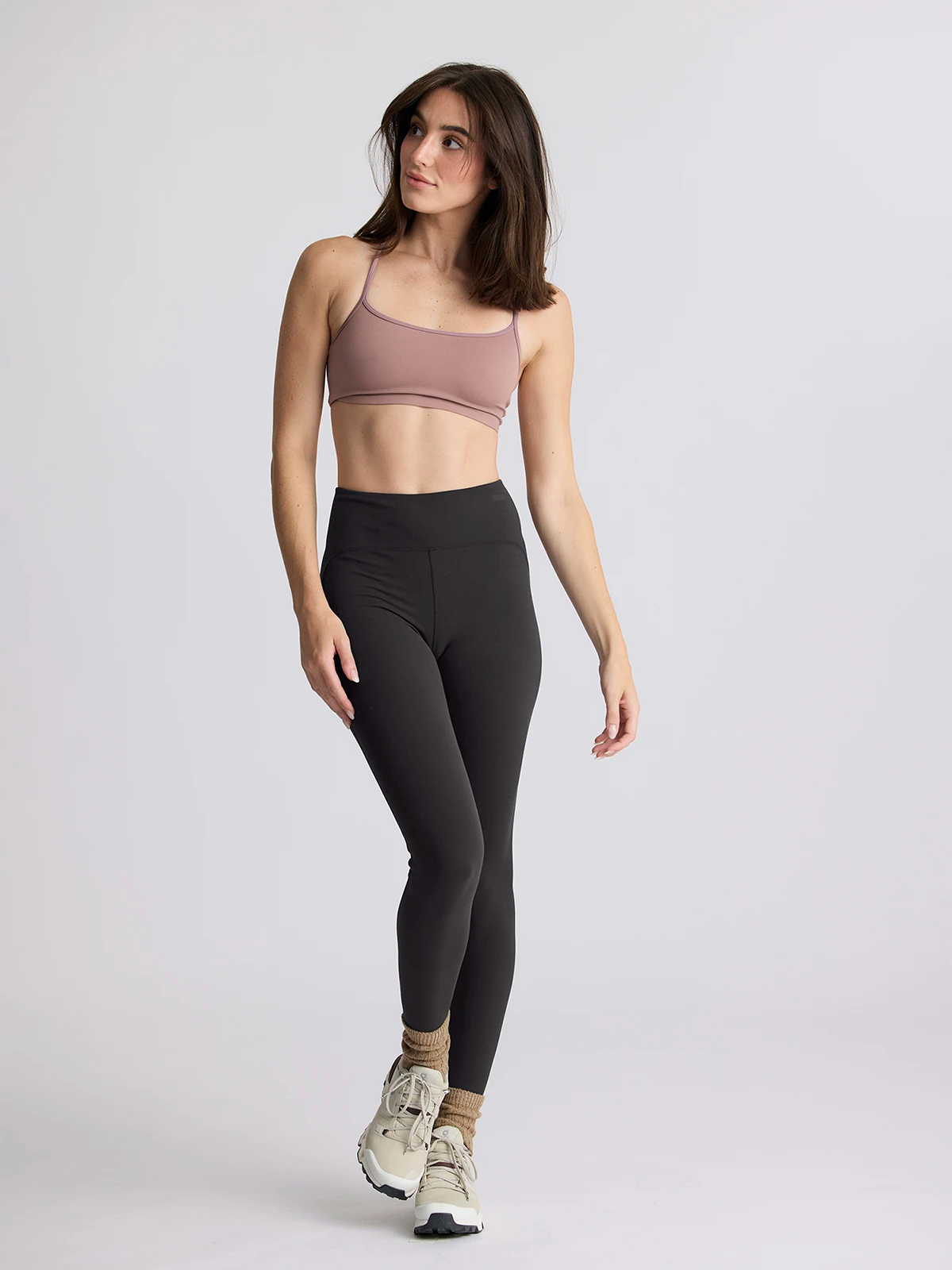 Women's Highmile Legging - Black Sand