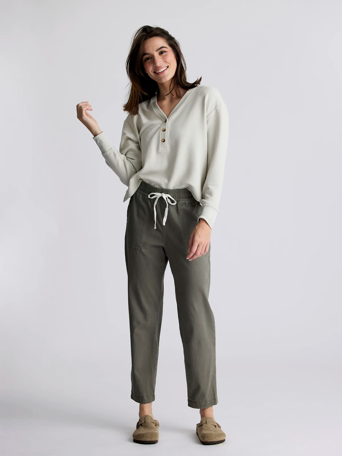 Women's Pacifica Twill Pant - Smokey Olive