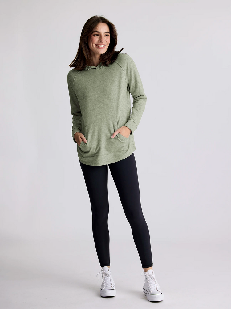 Women's Bamboo Lightweight Fleece Hoodie - Desert Sage