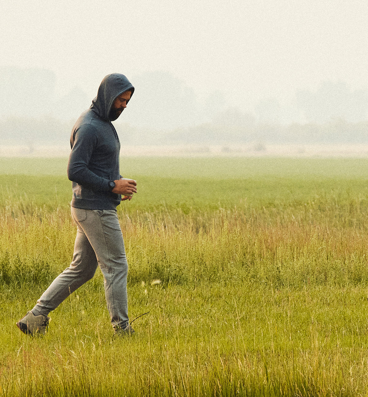 Men's Bamboo Heritage Fleece Jogger - Graphite