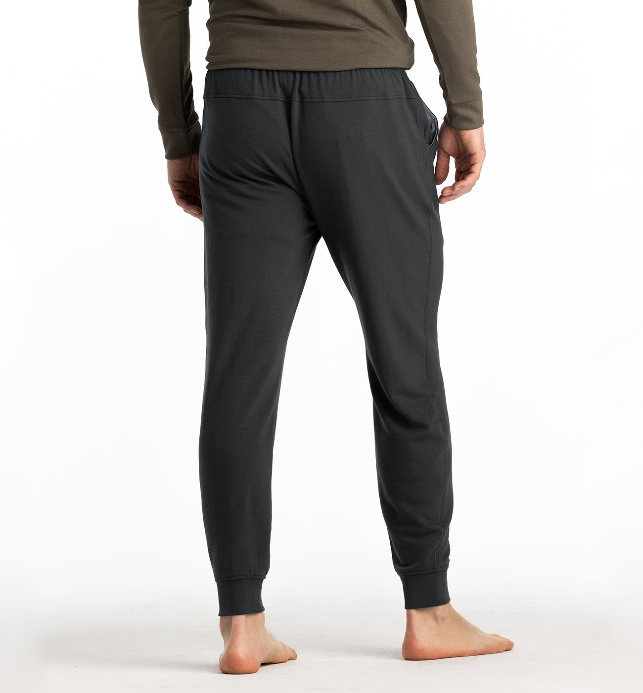 Cozy Micro Fleece Tapered Sweatpants For Boys