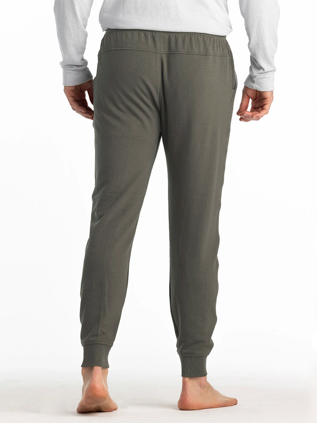 Men's Bamboo Lightweight Fleece Jogger - Fatigue