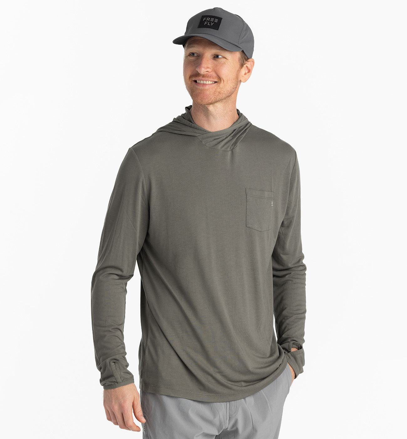 Men's Sun Hoodies | Lightweight Sun Hoodies for Men | Free Fly Apparel