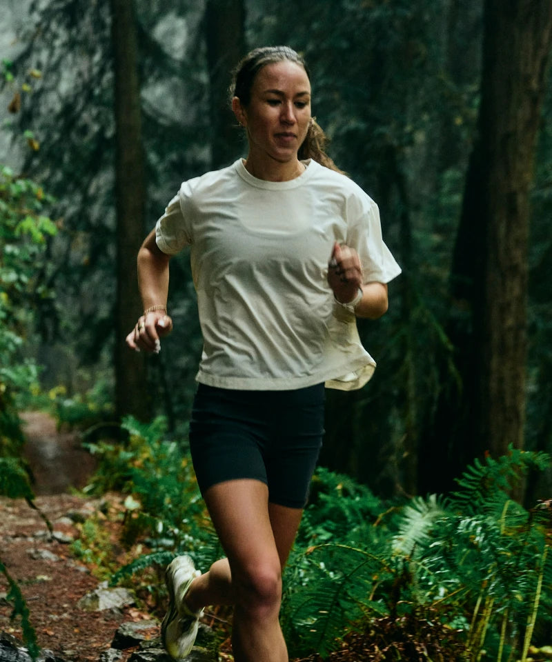 Women's Elevate Lightweight Tee - Heather Birch image