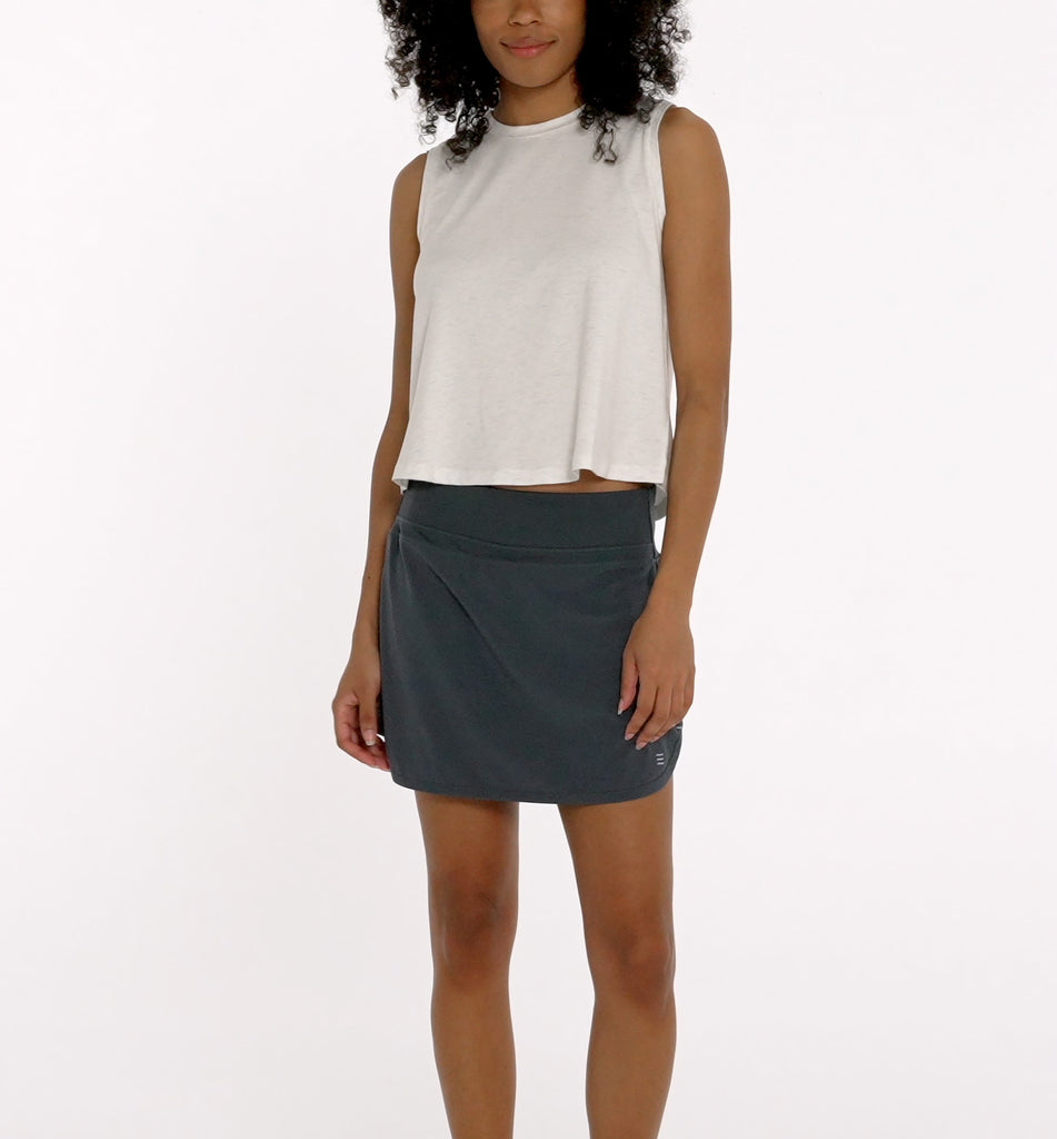 Women's On The Go-to Pocket Skort made with Organic Cotton