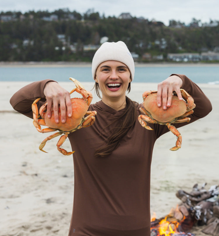 Women's Bamboo Shade Hoodie II - Red Cedar