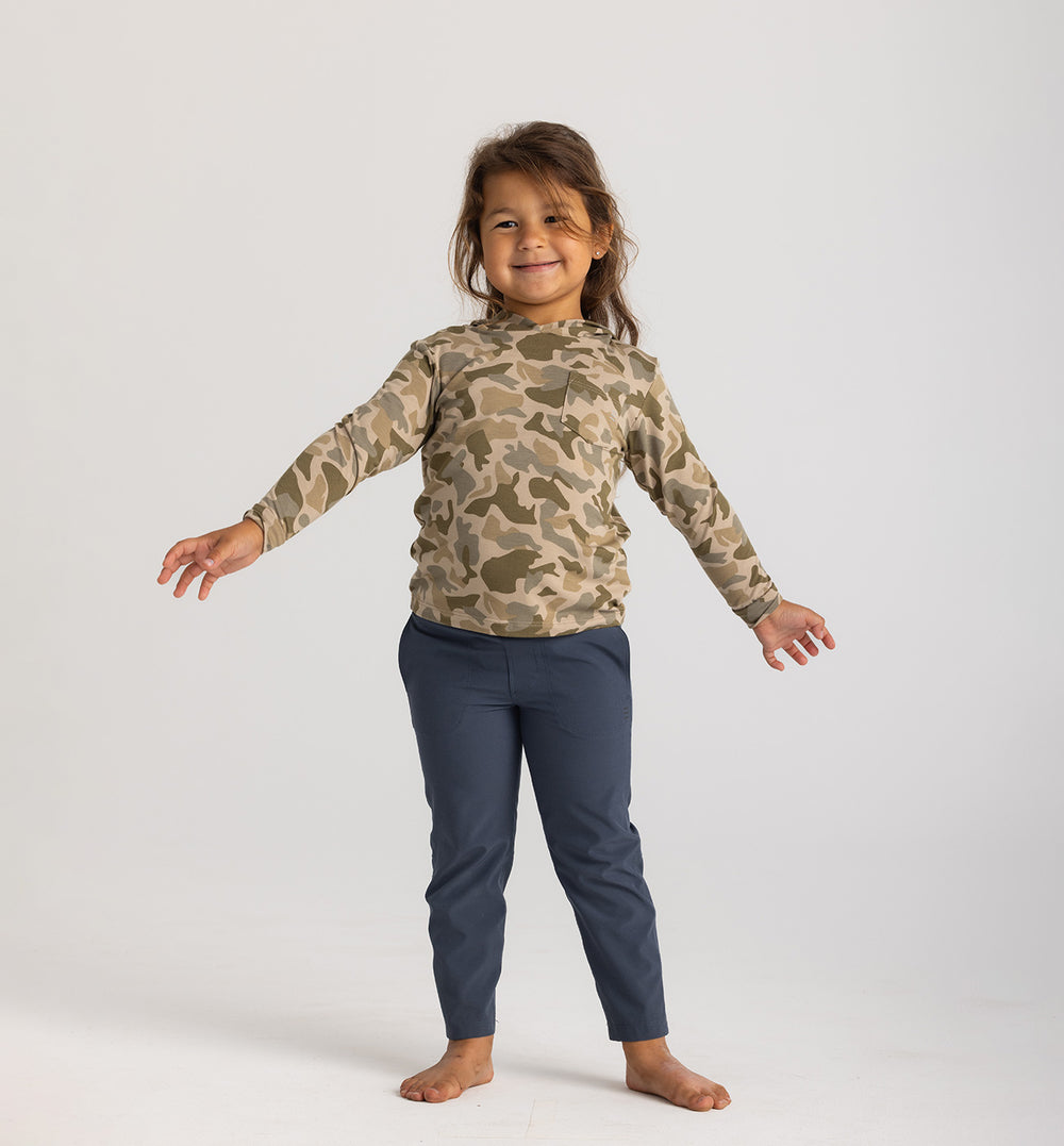 Toddler Bamboo Shade Hoodie - Barrier Island Camo second image