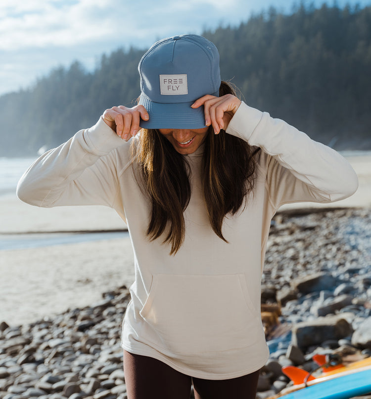 Wave 5-Panel Hat - Stone Blue