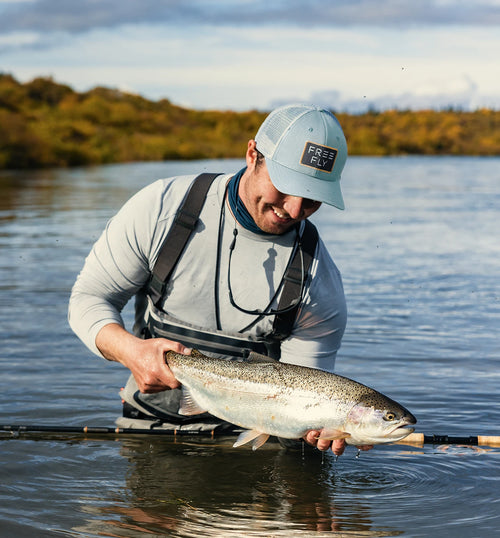 Wave Trucker Hat - Adobe
