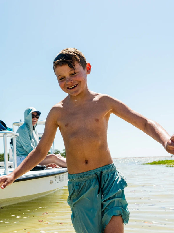 Boys' Breeze Short - Pacific Blue