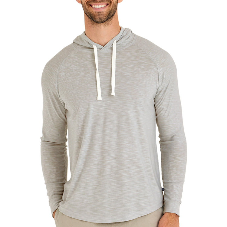 Men's Bamboo Slub Hoodie - Harbor Grey