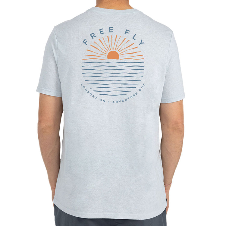 Daybreak Tee - Heather Aspen Grey