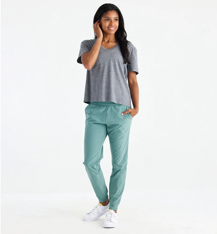 Women's Breeze Pull-On Jogger - Sabal Green