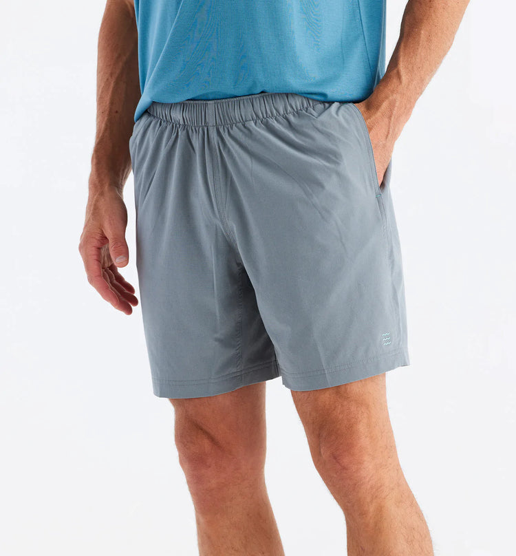 Men's Breeze Short – 6" - Slate