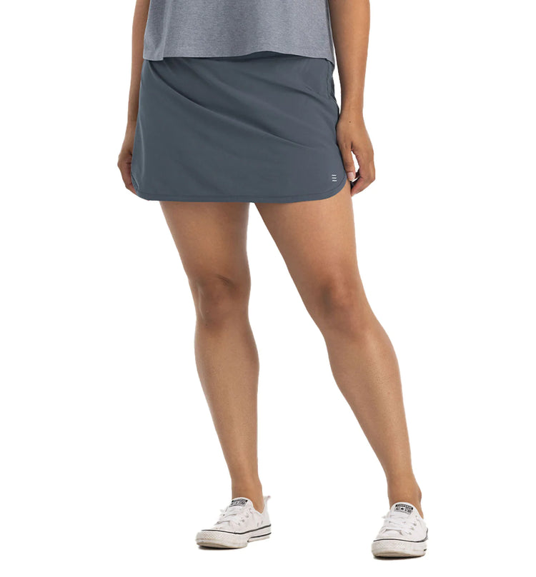 Women's Bamboo-Lined Breeze Skort - Blue Dusk II