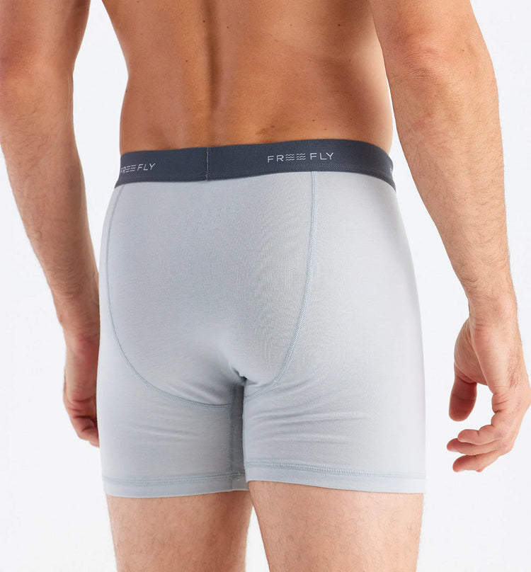 Men's Elevate Boxer Brief - Aspen Grey