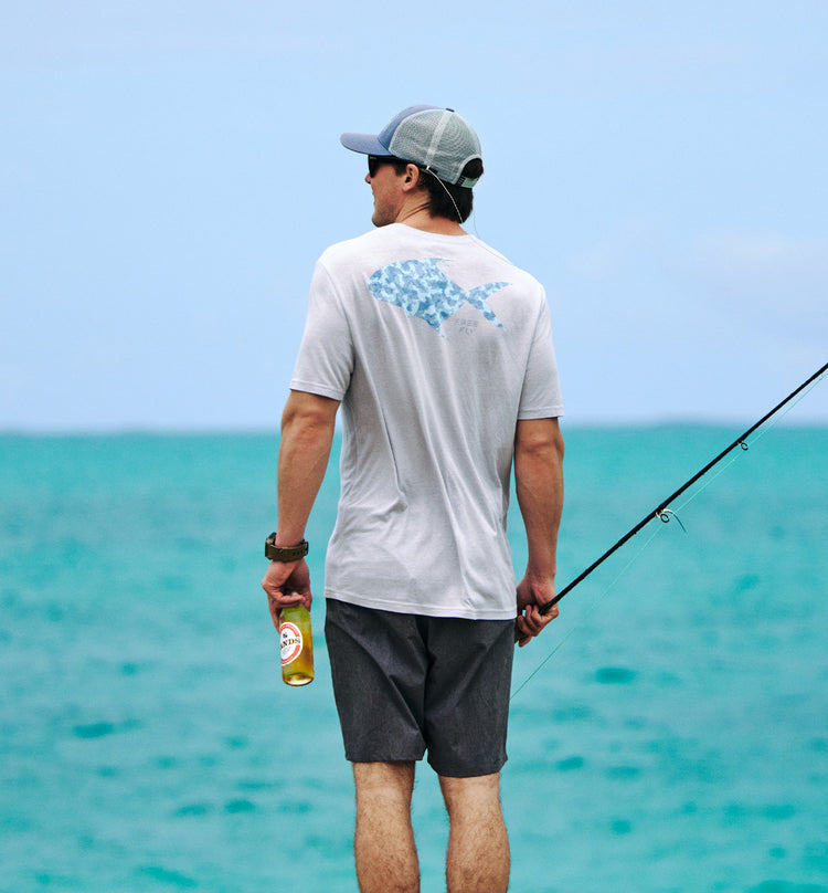 Permit Tee - Heather Aspen Grey