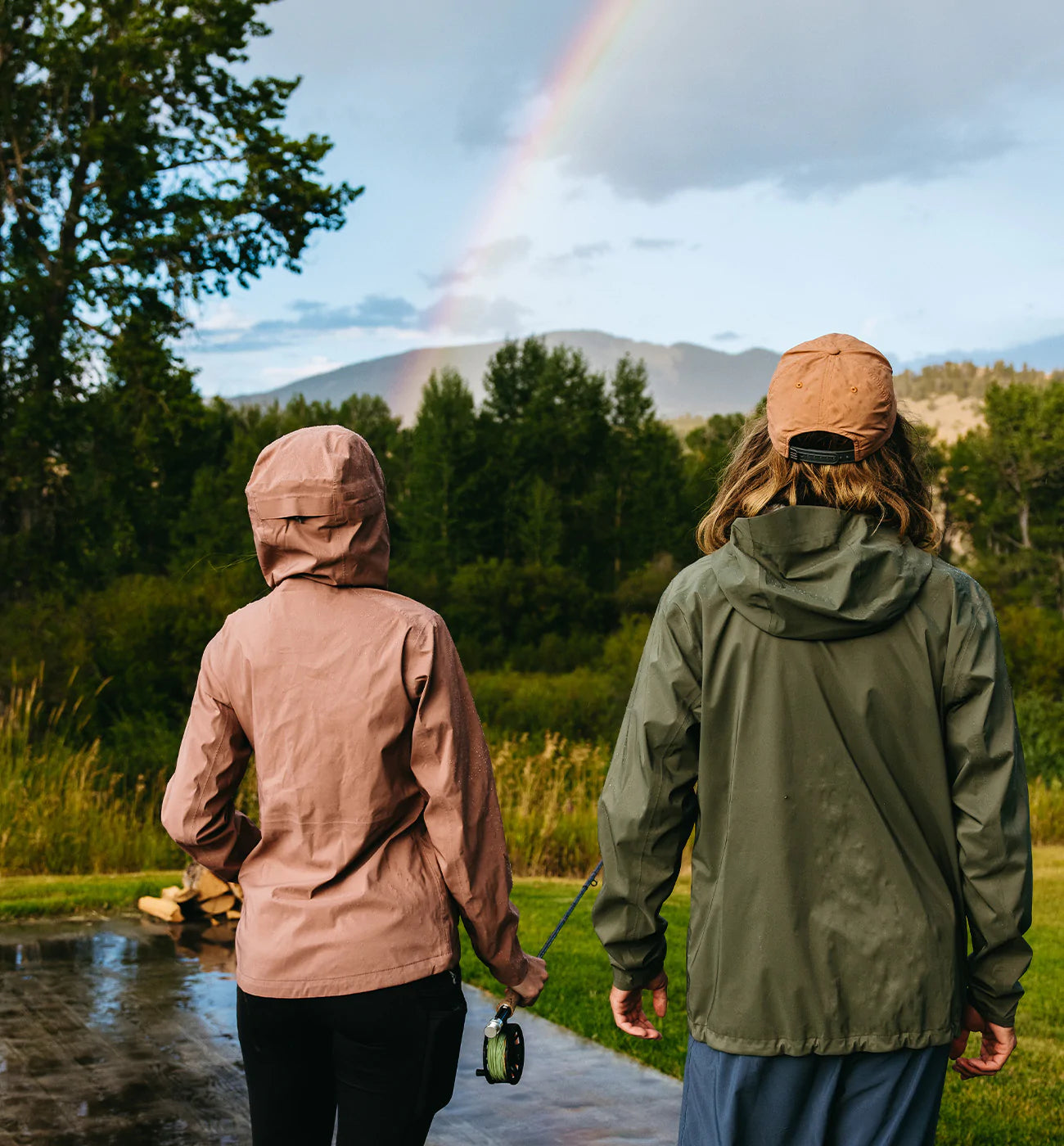women's hiking rain jacket