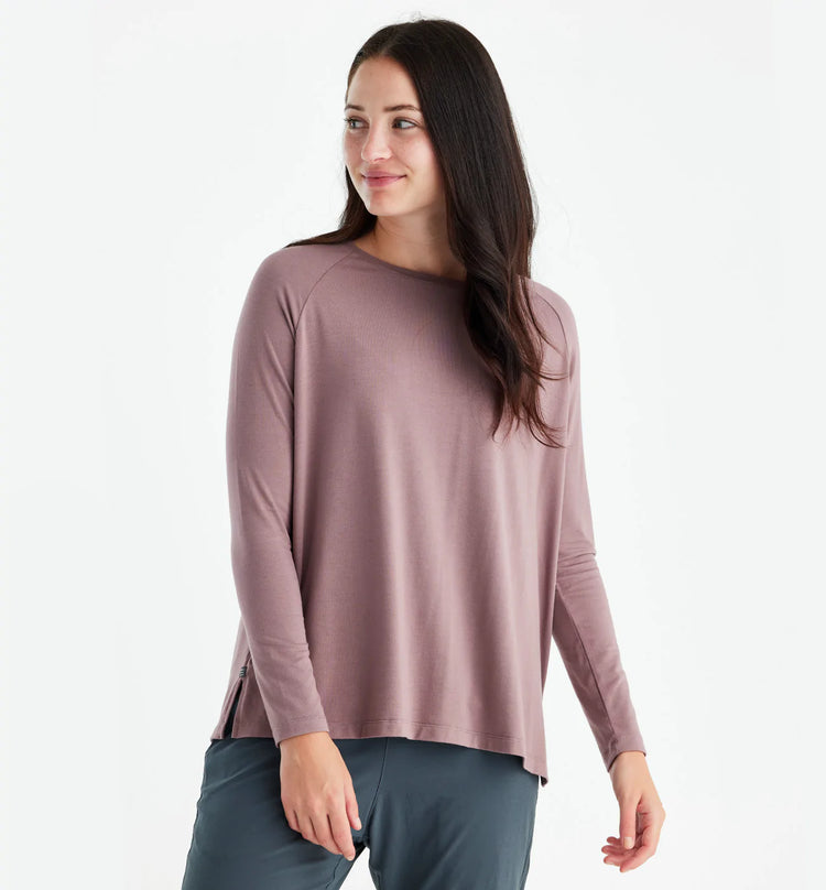 Women's Bamboo Everyday Flex Long Sleeve - Canyon