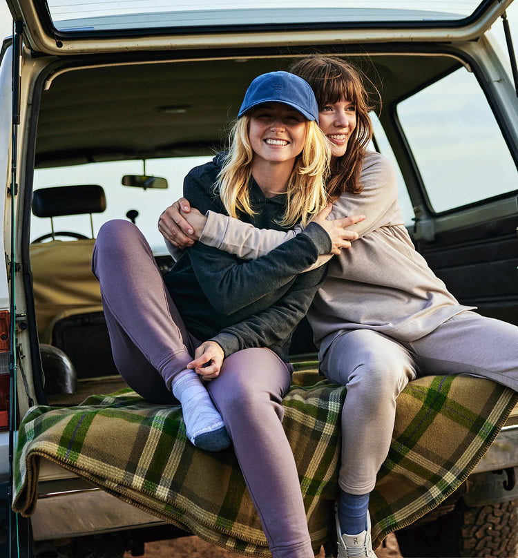 Women's Bamboo Lightweight Fleece Jogger - Slim - Blue Dusk