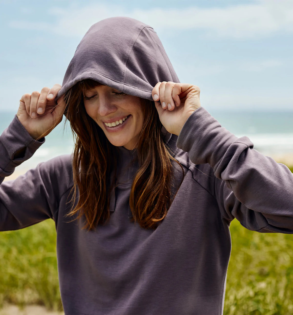 Women s Bamboo Fleece Pullover Hoodie Free Fly Apparel