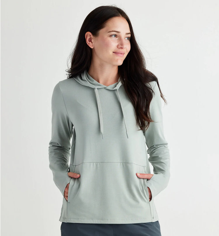 Women's Bamboo Flex Hoodie - Dark Sage