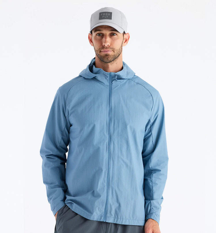 Men's Headwind Jacket - Blue Fog