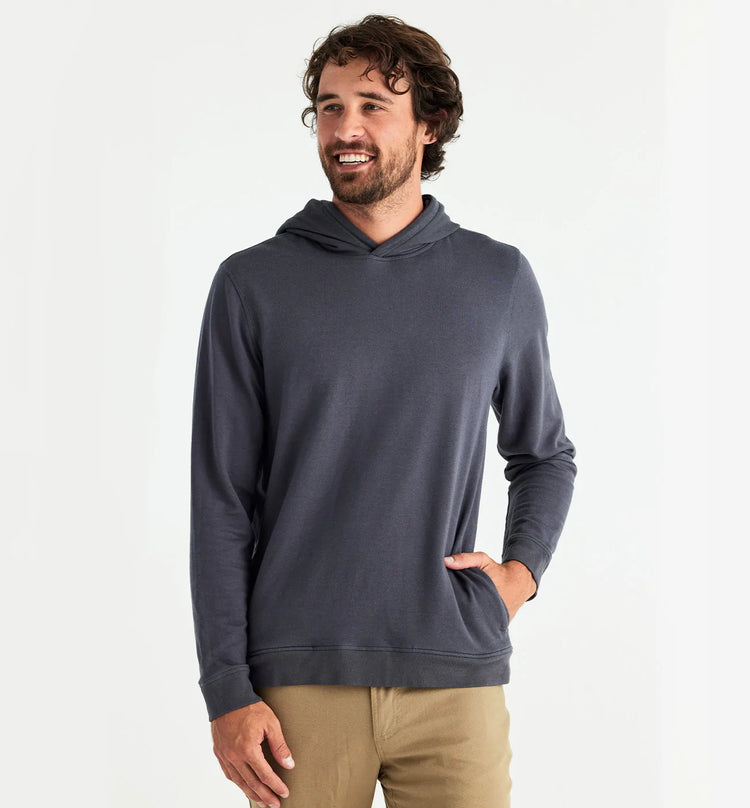 Men's Bamboo Heritage Fleece Hoodie - Graphite