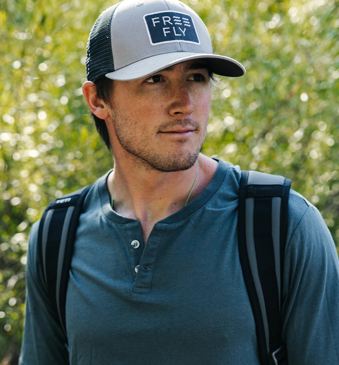 Men's Bamboo Heritage Short Sleeve Henley – Free Fly Apparel