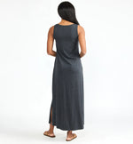 Women's Bamboo Heritage Midi Dress - Heather Black