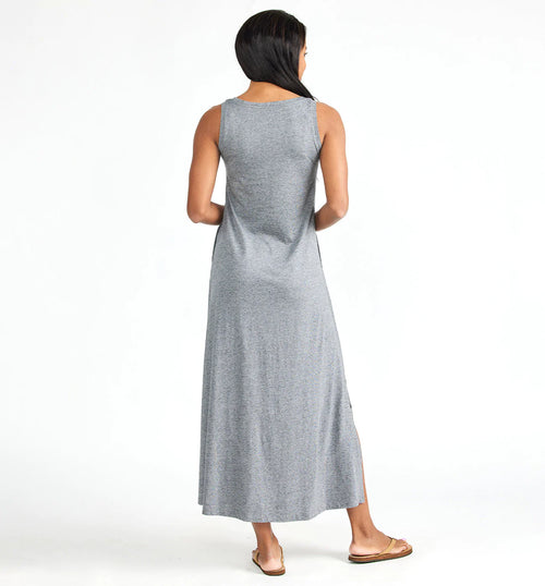 Women's Bamboo Heritage Midi Dress - Heather Flint