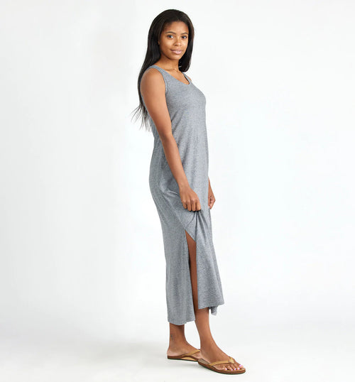 Women's Bamboo Heritage Midi Dress - Heather Flint