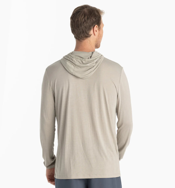 Men's Bamboo Lightweight Hoodie - Sandstone – Free Fly Apparel