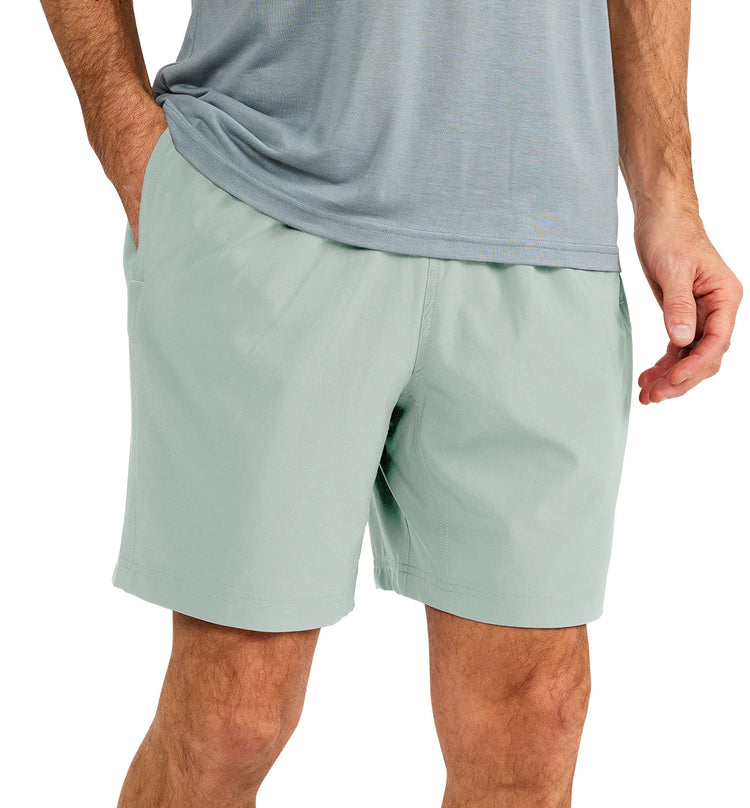 Men's Lined Breeze Short – 7" - Green Haze