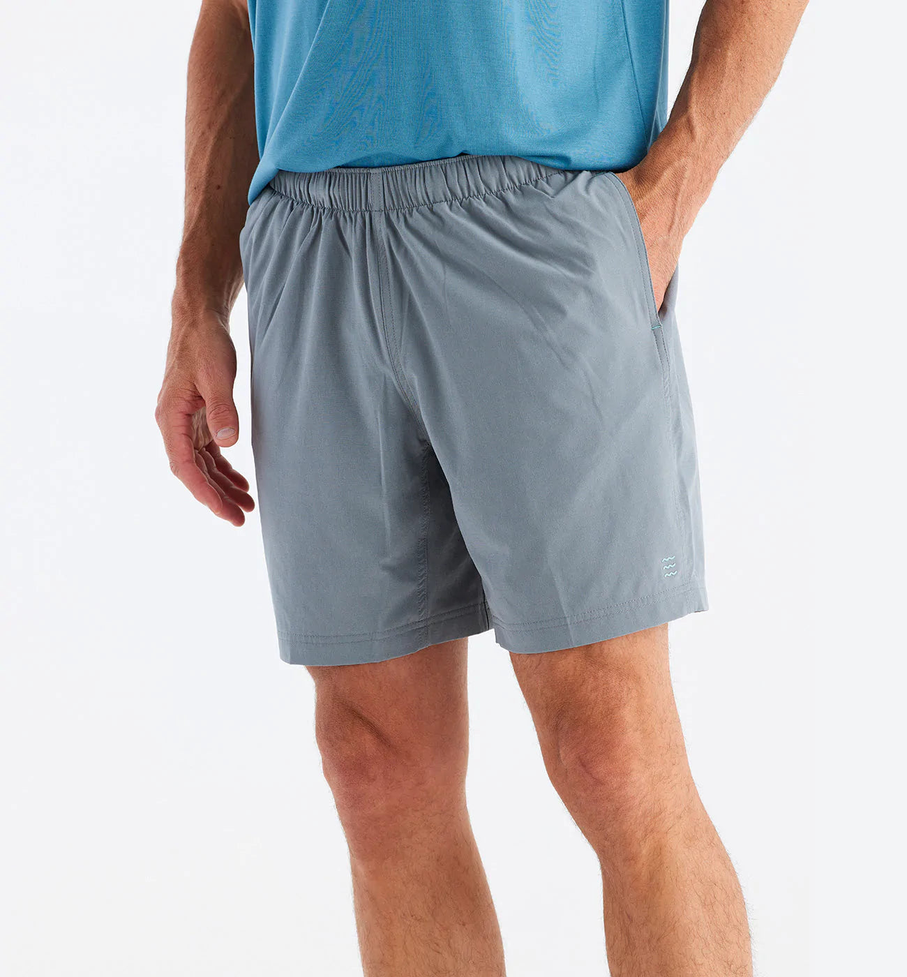 Men's Lined Breeze Short – 7" - Slate