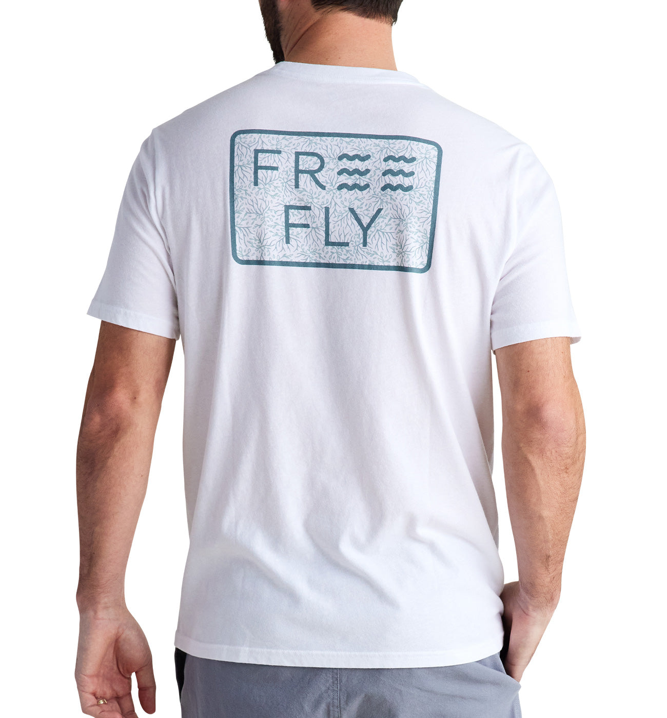 Mangrove Wave Tee - White – Free Fly Apparel