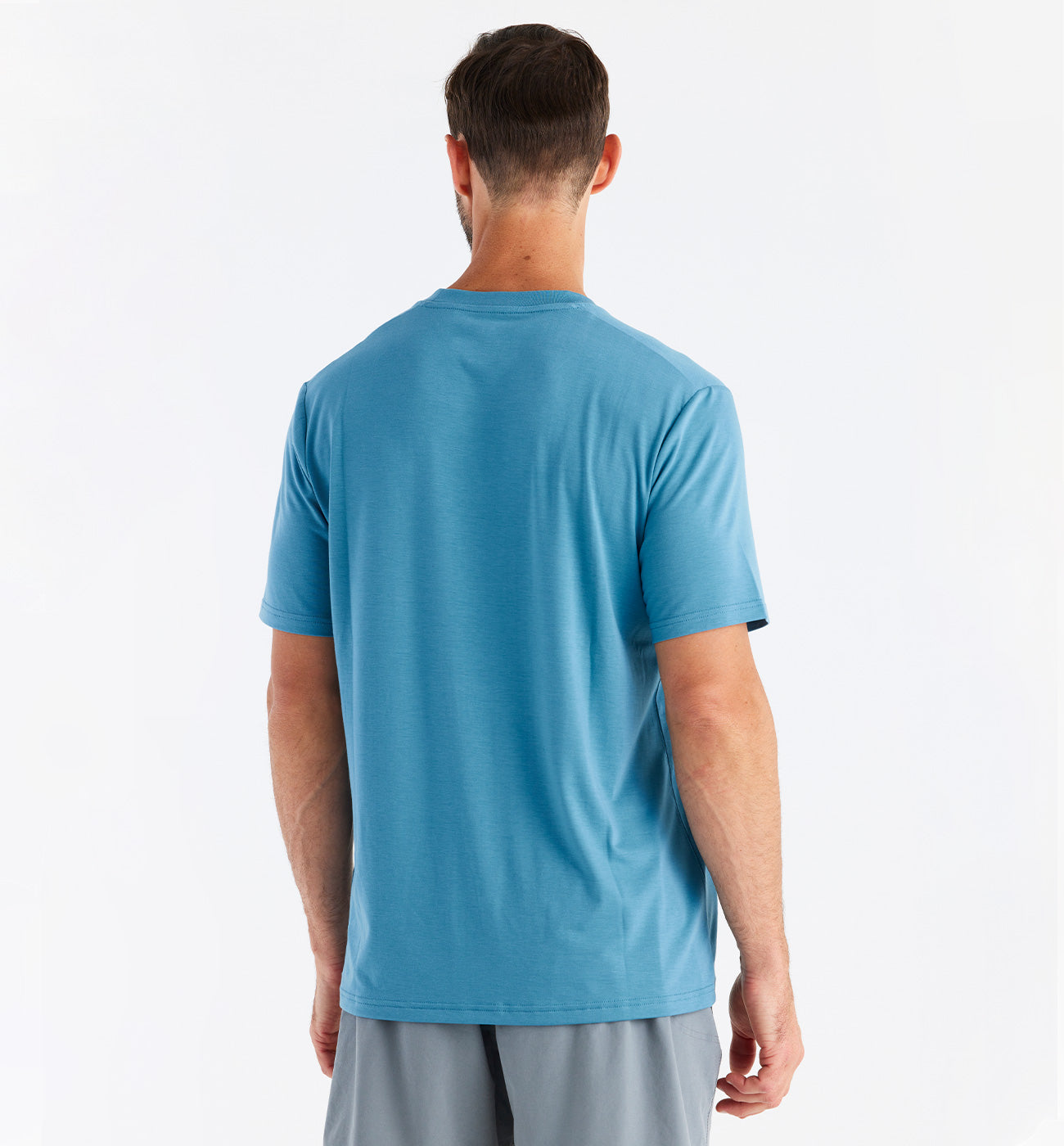 Men's Bamboo Motion Tee - Bluestone – Free Fly Apparel