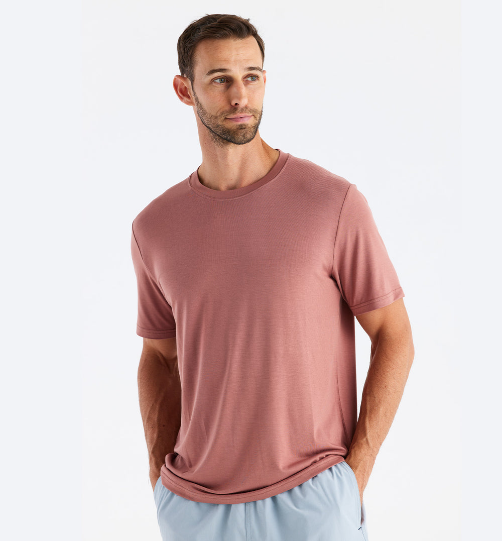 Men's Bamboo Motion Tee - Redwood second image