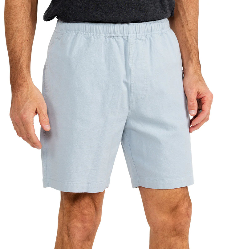 Men's Stretch Canvas Short – 7" - Bay Blue