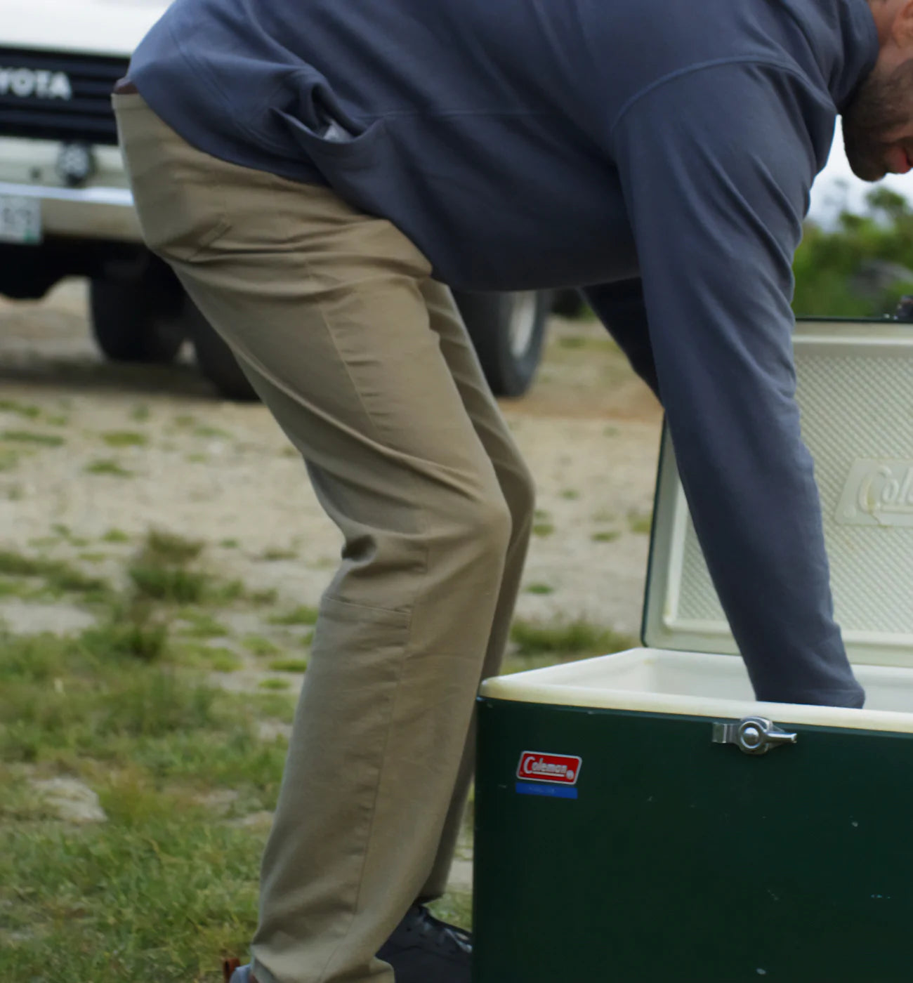 Men s Stretch Canvas 5 Pocket Pants Free Fly Apparel