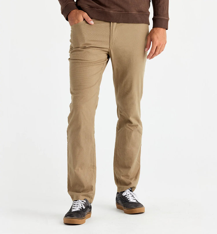 Men's Stretch Canvas 5 Pocket Pant - Timber